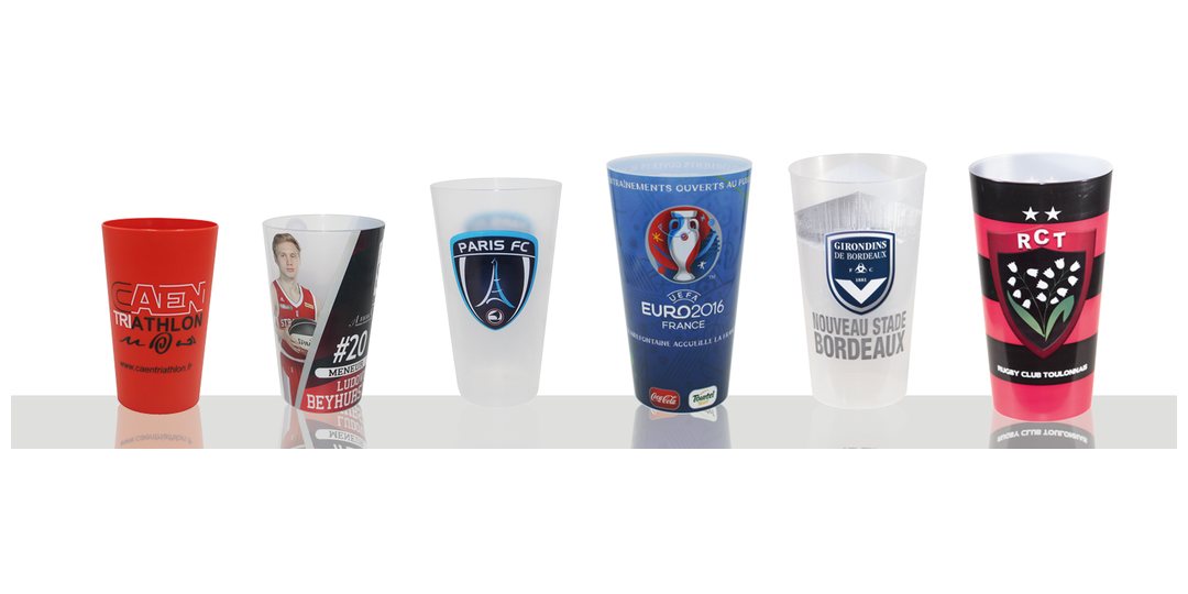 Gamme de verres et gobelets Ecocup