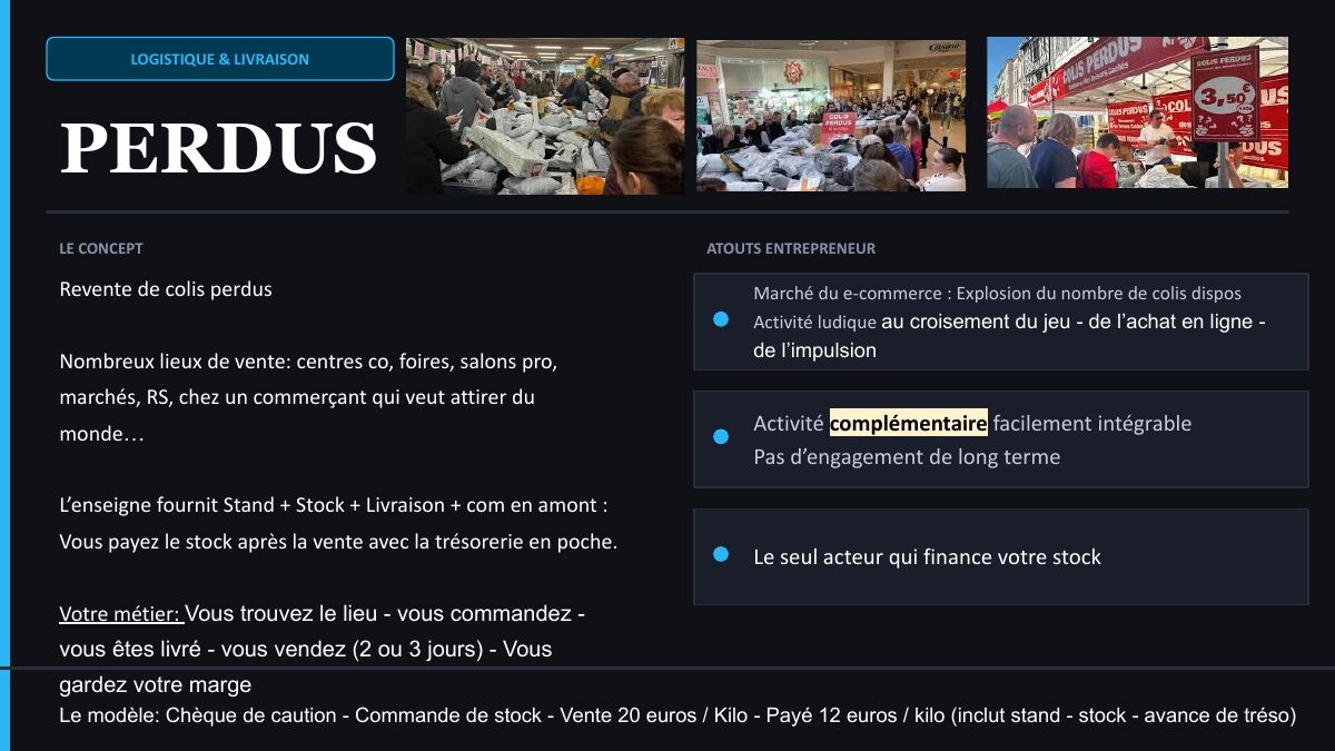 Perdus colis