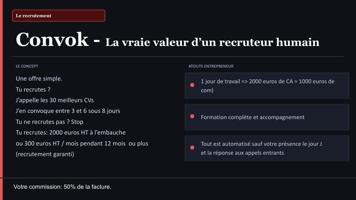 ConvoK recrutement