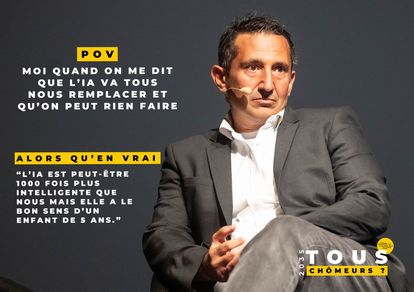 Tous Ch&ocirc;meurs sur sc&egrave;ne
